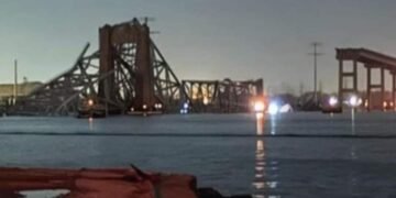 حالة الطوارئ في ولاية ماريلاند بعد انهيار جسر في بالتيمور