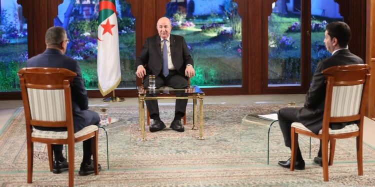 لقاء رئيس الجمهورية الجزائرية الديمقراطية الشعبية مع وسائل الإعلام الوطنية: مارس 2024